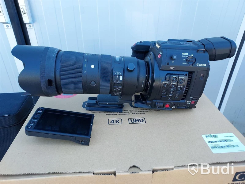 Filmkamera Canon EOS C200 ink Sigma objektiv 70-200mm